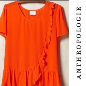 Anthropologie - HD in Paris - Ruffled Silk Blouse